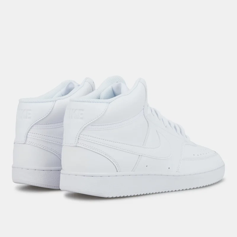 Nike White Women's Court Vision Mid Shoes for Women | Best Price UAE