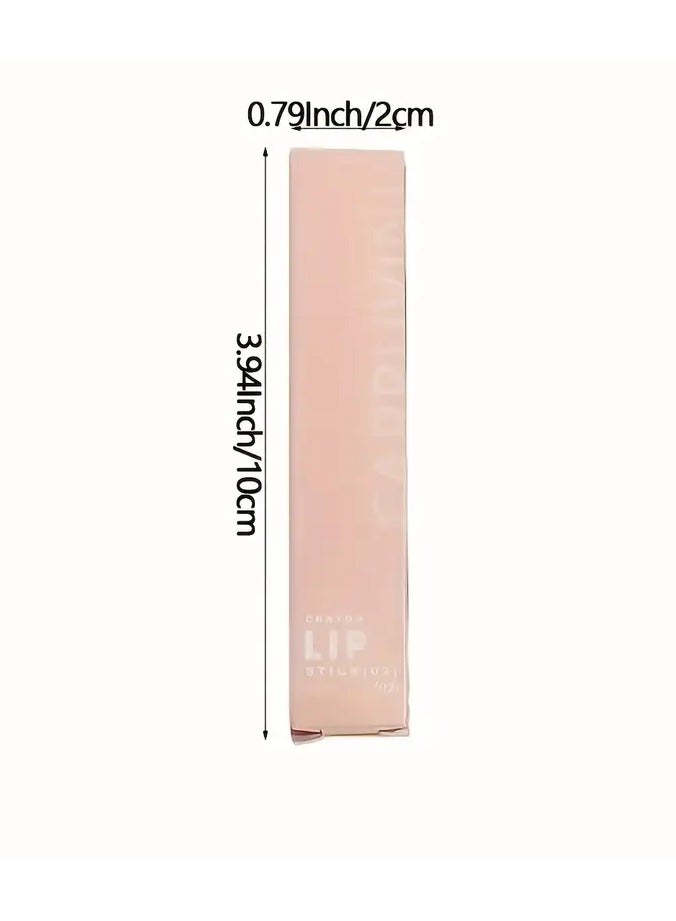 كابونڤيني أحمر شفاه 4 في 1 أحمر شفاه أربعة ألوان لامع مقاوم للماء مخملي طويل الأمد أحمر شفاه متعدد الألوان مناسب للاستخدام عند السفر أحمر شفاه مريح نسيج كريمي مستحضرات التجميل هدايا سيدات عيد الحب هدايا - Image 4