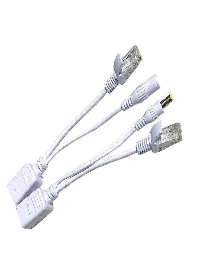 atdaraz محول الطاقة السلبية عبر الإيثرنت (PoE) من atdaraz 3X (محول PoE في مجموعة قاذف + مقسم 5 فولت 12 فولت 2 V8W7 متوافق مع كاميرات المراقبة وأنظمة الأمن وأجهزة التوجيه والمحولات | عالي السرعة، متين، مرن (1) - Image 3