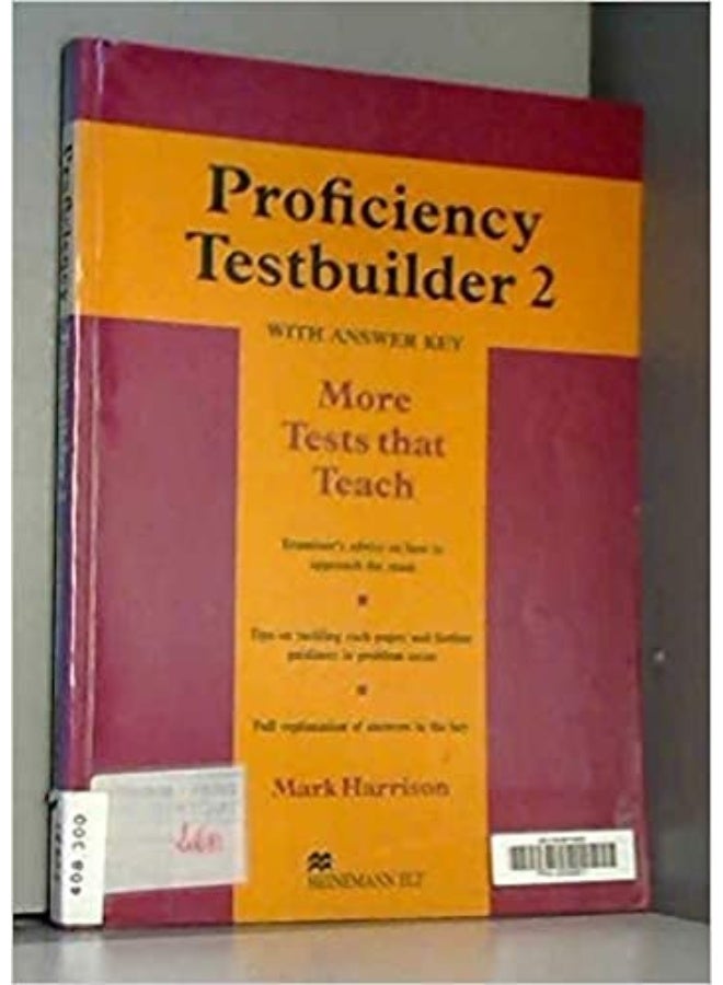 Proficiency Testbuilder 2 With Key