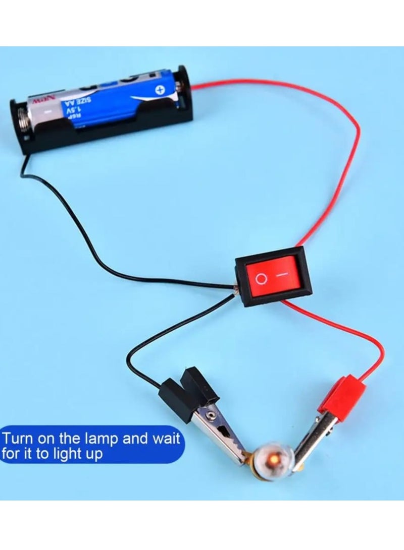 ASFunClub Science Kit for Kids - STEM Electric Circuit Experiment Kit for Students, DIY Gadgets, Educational Learning Toy, School Projects  - Image 5