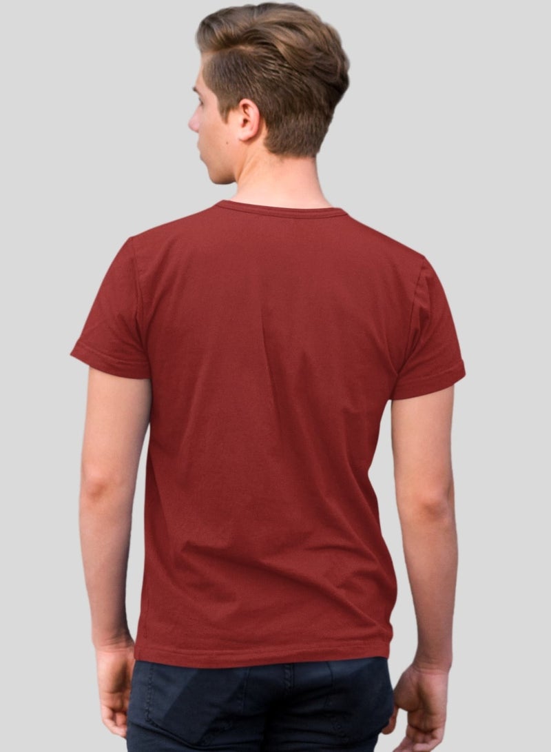 MERCH Ferrari-Inspired Logo Printed Men's Cotton T-Shirt - Where Dreams Drive in Style - Image 2
