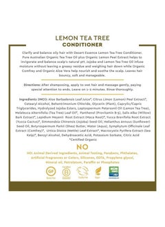 Lemon Tea Tree Shampoo & Conditioner Bundle - 8 Fl Ounce - Clarifying for Oily Hair - Essential Oils - Strengthen & Protect Hair - Effective Cleansing - pzsku/Z903433B2D7490D06FF48Z/45/_/1690834194/a70e50ef-f547-4cce-b382-886b69e1ab47