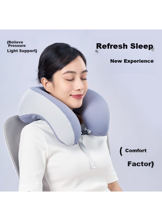 Silayi Siliyi Nap Pillow, U-shaped Pillow, Nap Pillow, Neck Support Pillow, Prone Sleeping Pillow, For Children, Primary School Students, Office Workers, Adults - Pink - Image 5