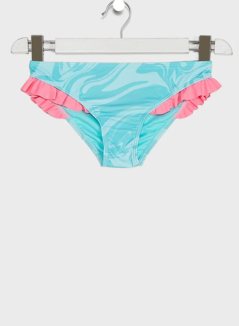 Marks & Spencer Kids 3 Piece Marble Print Swim Set
