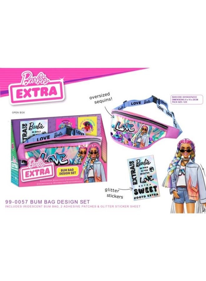 Barbie Extra Bum Bag Design Set  - Image 2