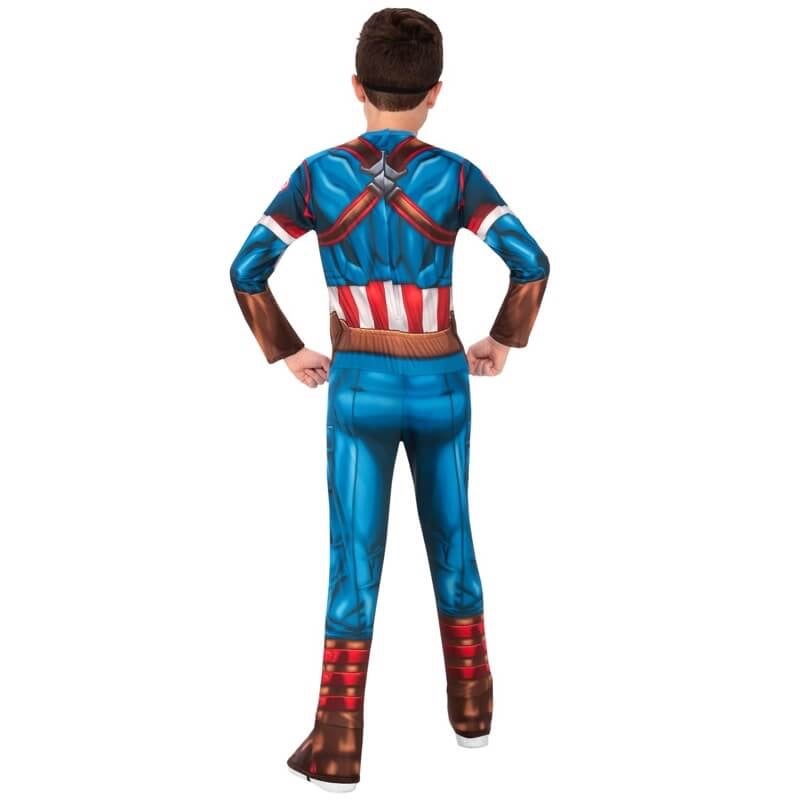 RUBIE'S Captain America Classic Kids' Costume (Large) - Image 2
