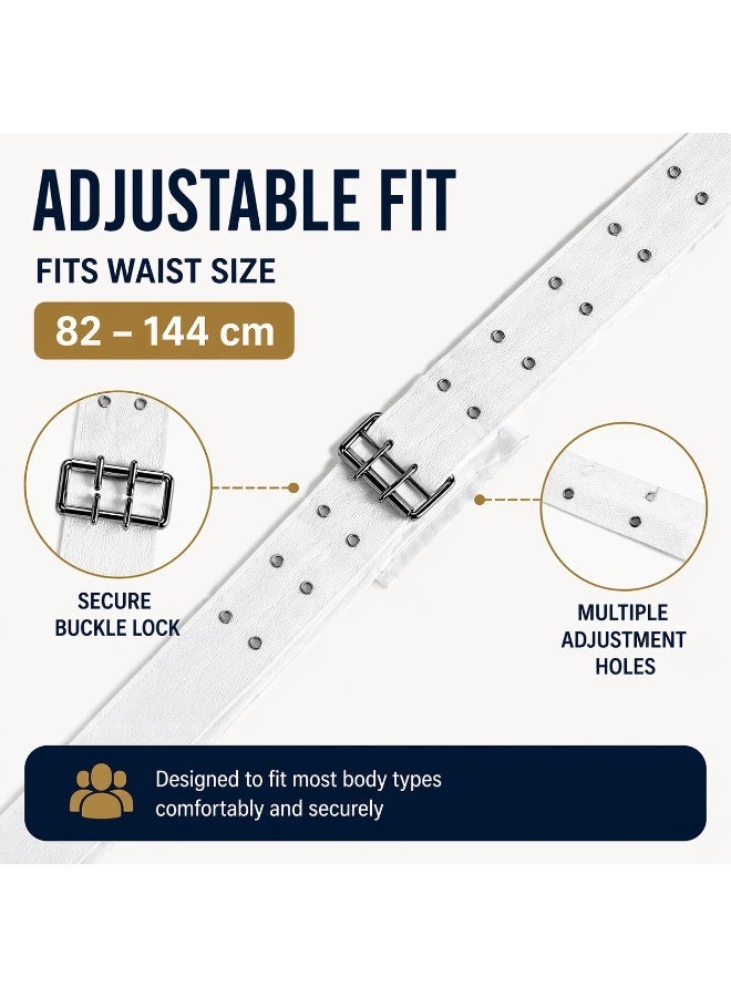Adjustable Ihram Belt for Hajj & Umrah Men – Comfortable Hidden Waist Belt with Secure Zipper Pocket for Passport, Phone & Money – 82–144 cm - Image 2