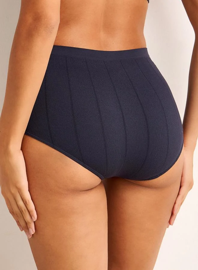 Splash FAV Full Briefs High Waist Ribbed Texture