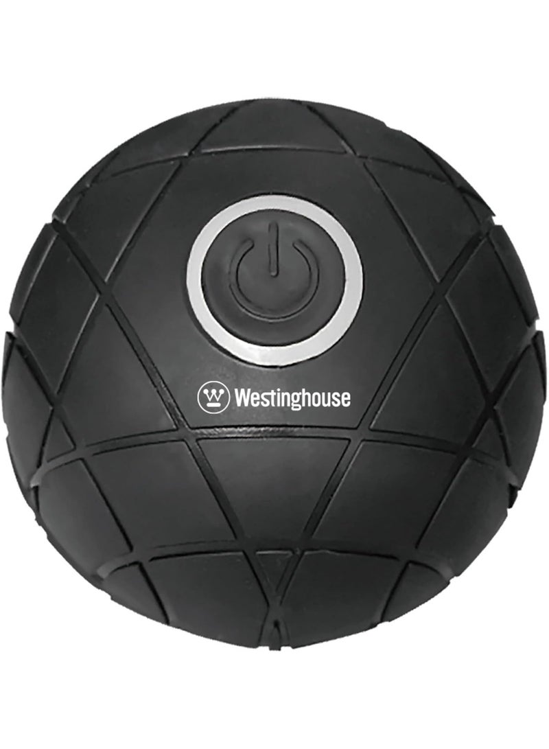 Westinghouse كرة تدليك الجسم الصغيرة المهتزة من ويستينغهاوس | تخفيف آلام الأنسجة العميقة للعضلات | مدمجة، قابلة لإعادة الشحن ومثالية للياقة البدنية، اليوغا والتعافي - Image 1