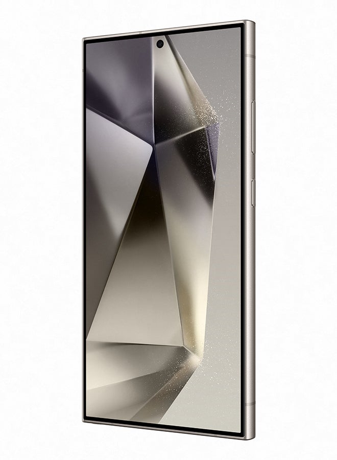 سامسونج هاتف Galaxy S24 Ultra ثنائي شريحة الاتصال بلون رمادي تيتانيوم وذاكرة وصول عشوائي (RAM) سعة 12 جيجابايت وذاكرة تخزين داخلية 256 جيجابايت يدعم تقنية 5G - إصدار عالمي - Image 2
