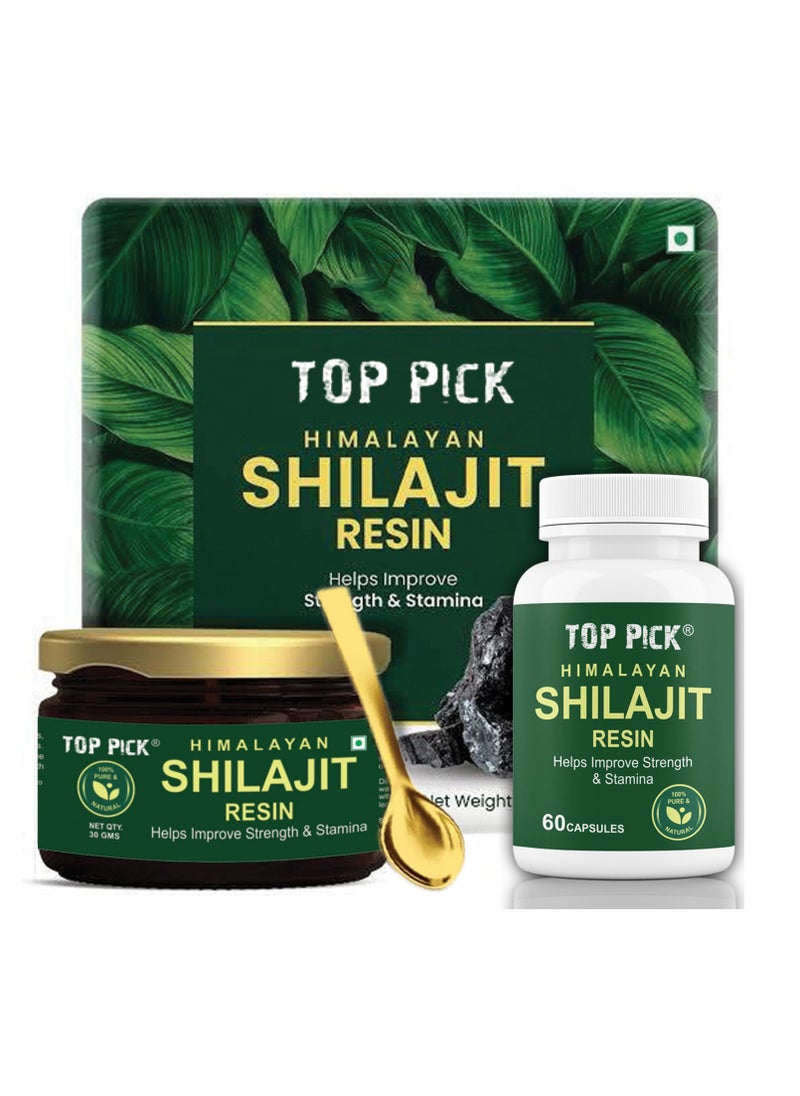 Top Pick Himalayan Shilajit Resin Combo 