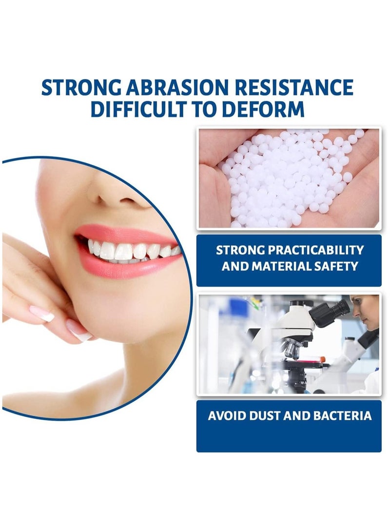 EELHOE 30ml Moldable False Teeth, Tooth Repair Granules, Tooth Beads, Temporary Filling for Rooth, Broken Tooth Repair Kit, Thermal Fitting Beads for Snap on Instant and Confident Smile - Image 4