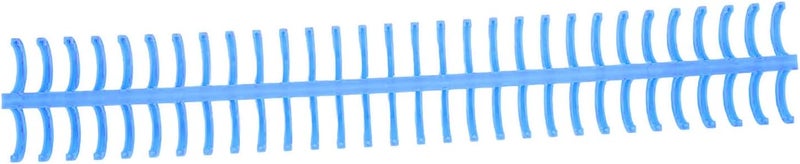 Blue Plastic Spiral Binding Coils 16mm Diameter 130 Sheets Capacity Customizable Length for Office School Use - Image 1