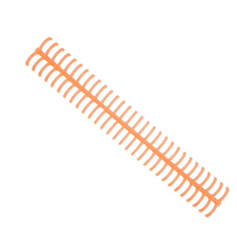 Blue Plastic Spiral Binding Coils 16mm Diameter 130 Sheets Capacity Customizable Length for Office School Use - Image 3