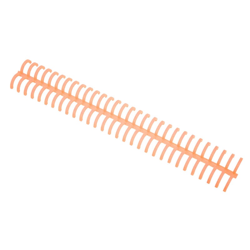 Blue Plastic Spiral Binding Coils 16mm Diameter 130 Sheets Capacity Customizable Length for Office School Use - Image 2