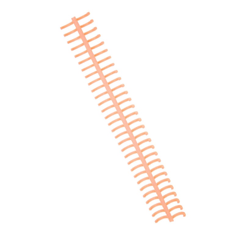 Blue Plastic Spiral Binding Coils 16mm Diameter 130 Sheets Capacity Customizable Length for Office School Use - Image 4