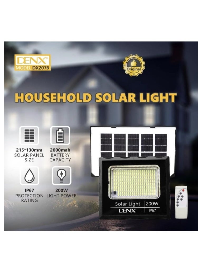 DENX Household Solar Light DX2076 - Image 1