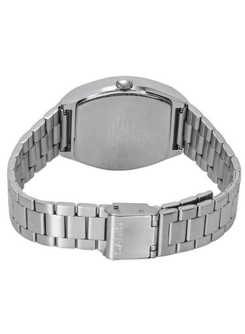 كاسيو ساعة كاسيو MTP-B140D-1AVDF كوارتز ستانلس ستيل مينا سوداء للرجال - Image 3