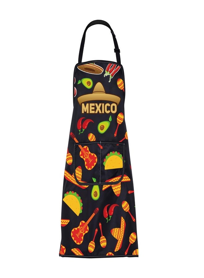 BNQL Mexico Apron - Funny Mexico Gifts for Mexican Food Lovers & Vacation Gifts - Mexico Apron - Image 1