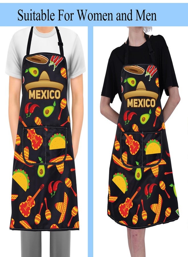 BNQL Mexico Apron - Funny Mexico Gifts for Mexican Food Lovers & Vacation Gifts - Mexico Apron - Image 5