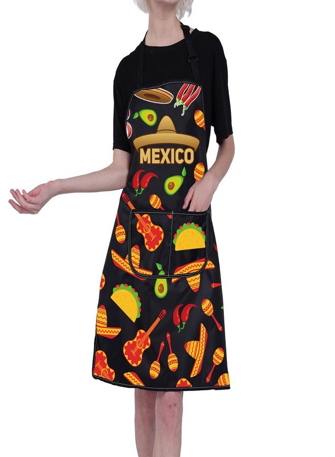 BNQL Mexico Apron - Funny Mexico Gifts for Mexican Food Lovers & Vacation Gifts - Mexico Apron - Image 4