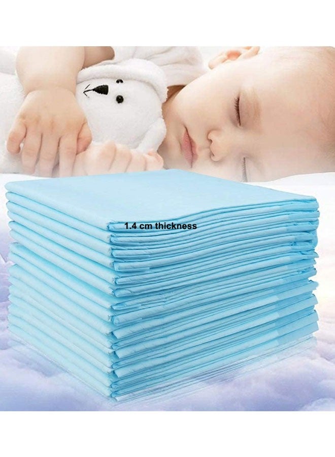 Baby Disposable Changing Pad, Soft Waterproof Mat, Portable Diaper Changing Table & Mat Leak-Proof Breathable Underpads Mattress Play Pad Sheet Protector (1.4CM Thickness ) - Image 1