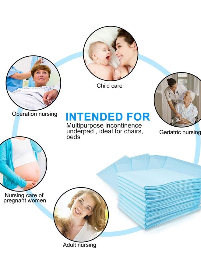 Baby Disposable Changing Pad, Soft Waterproof Mat, Portable Diaper Changing Table & Mat Leak-Proof Breathable Underpads Mattress Play Pad Sheet Protector (1.4CM Thickness ) - Image 4