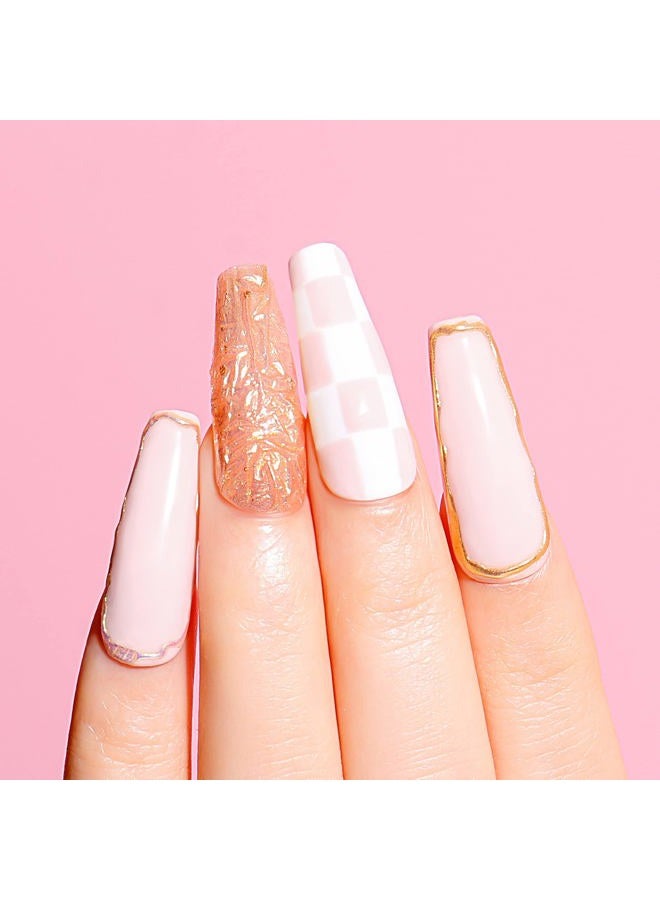 AIMEILI طلاء أظافر جل محايد قابل للإزالة لعيد الأم U V LED مجموعة من 12 قطعة 8 مل - مجموعة 2 - Image 5