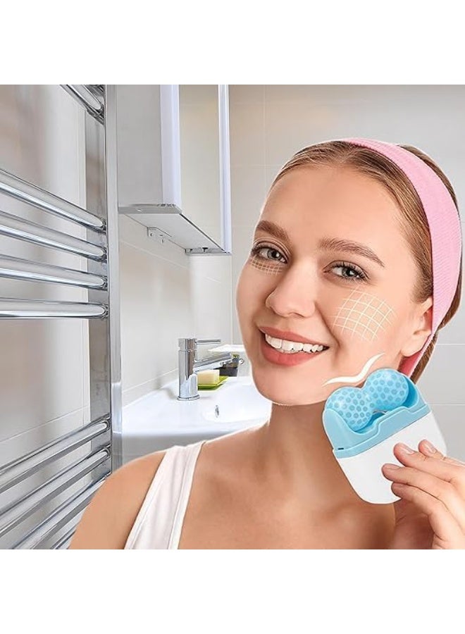 2 in 1 Ice Roller for Face and Eye Puffiness Relief, Massage to Tighten Pores, Reduce Wrinkles and Dark Circles, Relieves Migraines and Muscle Pain - 235 - Image 5