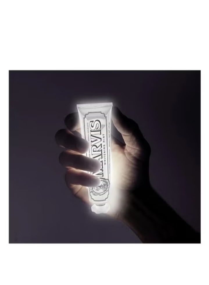 Marvis Whitening Mint Toothpaste Set – 3 Tubes x 85ml – Gentle Whitening with Xylitol - Image 3