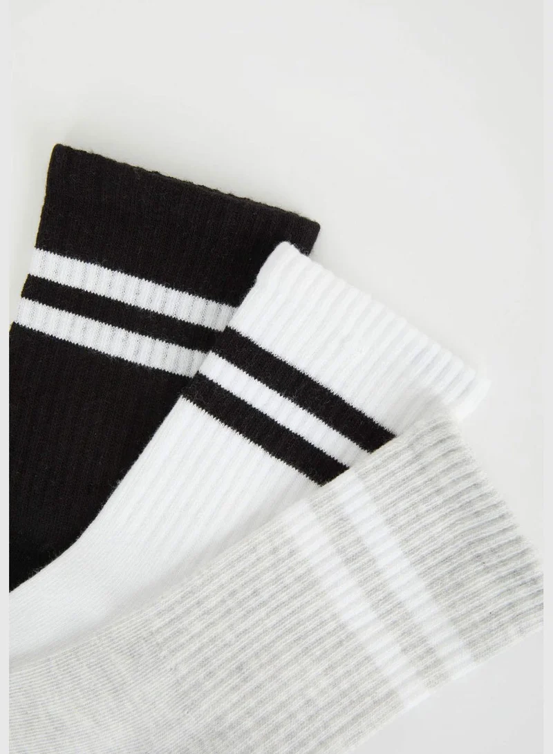 DeFacto 3 Pack Woman High Cut Socks