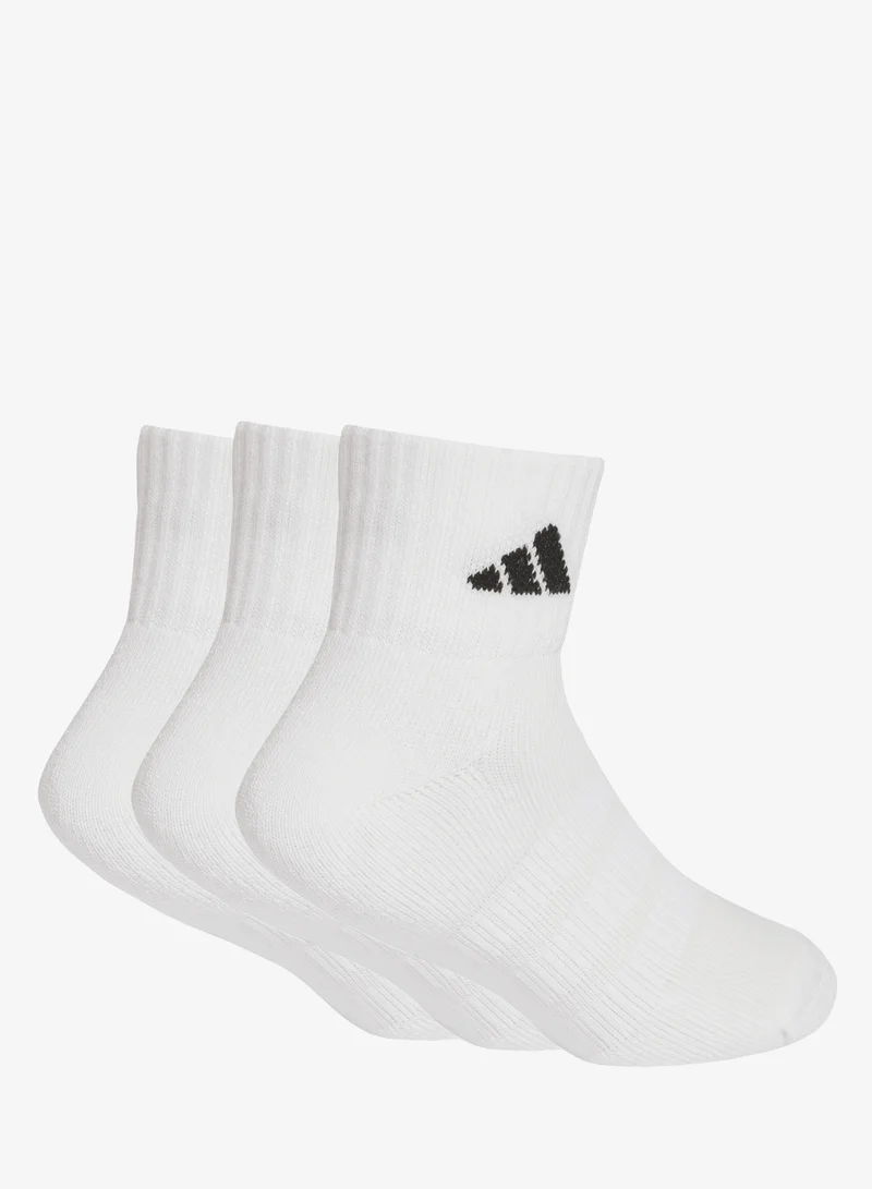 اديداس جوارب CUSHIONED SPORTSWEAR ANKLE 3 PAIR PACK