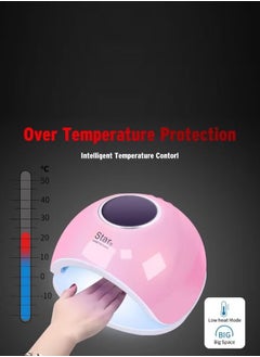 ORiTi UV Curing LED Lamp Nail Dryer With Sensor Pink/Blue/White  - Image 2