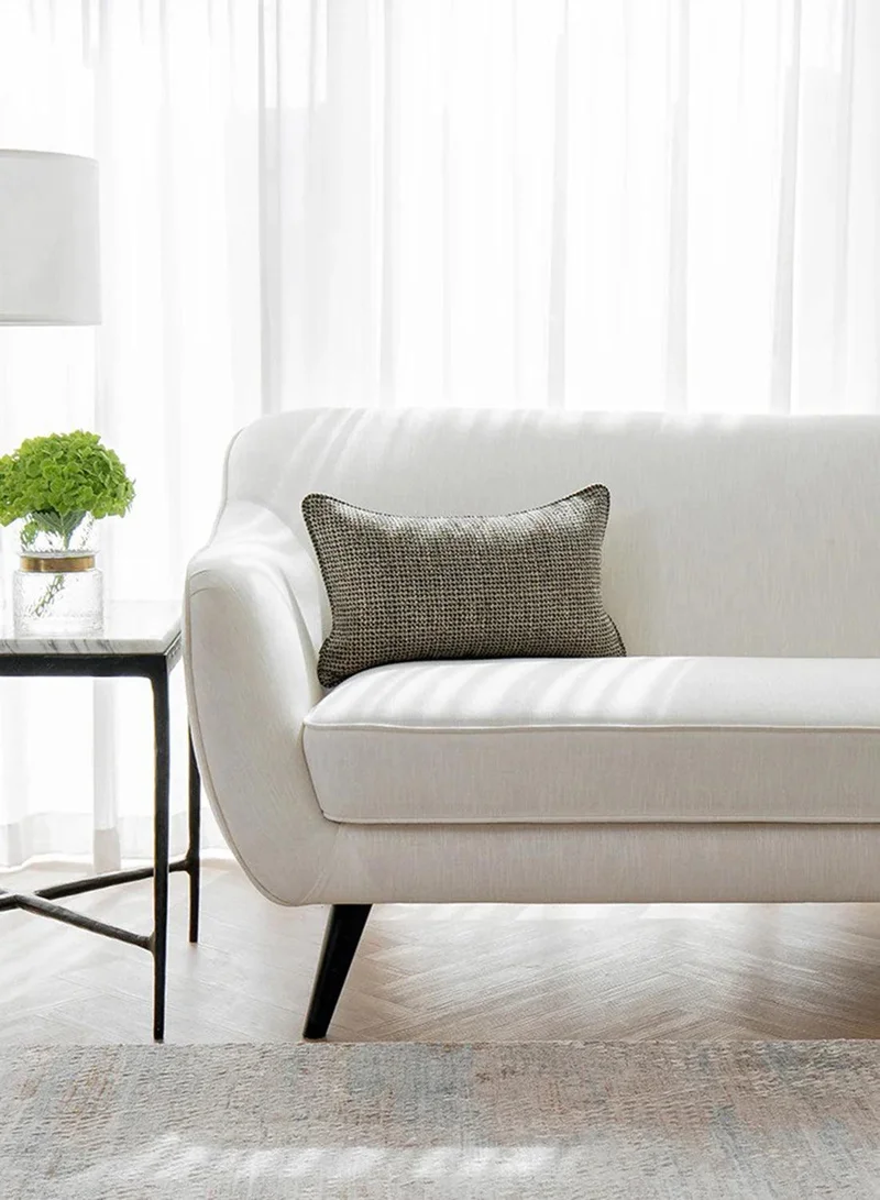 KNOT HOME Cushion Hugo Steele II (with filler) Pillow Knot Home Cover Set for Modern Sofa Contemporary Living Room Bedroom and Office Soft Washable