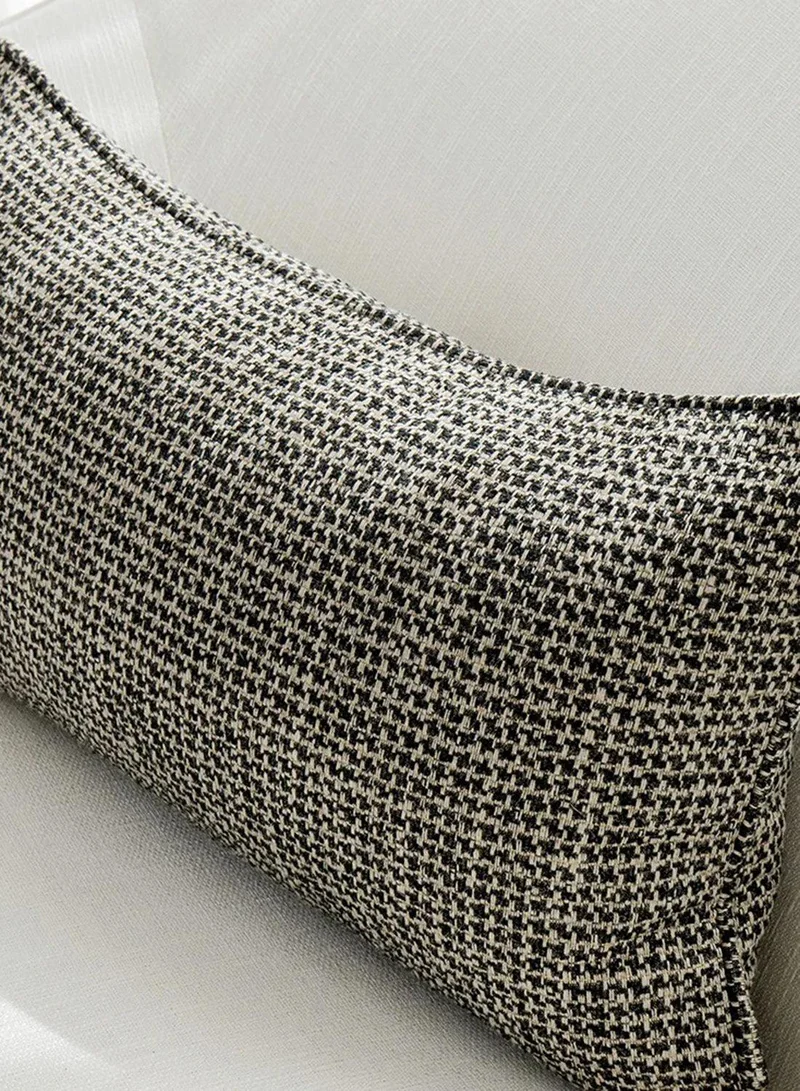 KNOT HOME Cushion Hugo Steele II (with filler) Pillow Knot Home Cover Set for Modern Sofa Contemporary Living Room Bedroom and Office Soft Washable