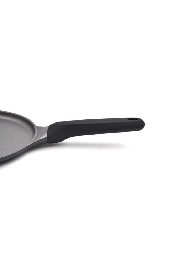 Prestige Essentials Flat Tawa 24cm | Non-Stick Granite Coating Dosa Pan | Induction Base Tawa Pan for Dosa/Roti/Chapati with Stick Handle  - PR81166 Black - Image 4