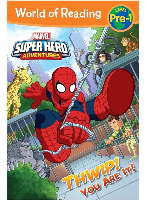 World of Reading: Super Hero Adventures: Thwip! You Are It!: Level Pre-1