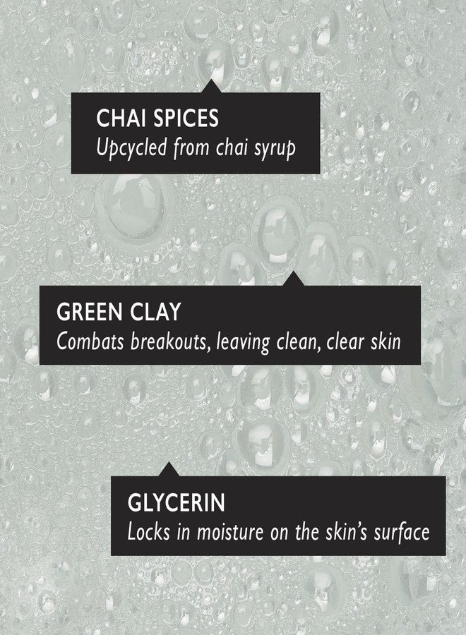 UpCircle Fennel + Cardamom Chai Soap Bar 3.5oz - Certified Organic Vegan Cleanser For Face And Body - Green Clay, Glycerin + Shea Butter Draw Toxins From Pores - Palm Oil Free - Image 3