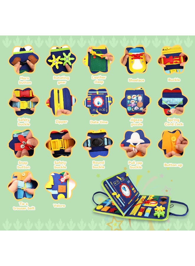 The Quit Book Interactive – The perfect gift that combines fun and learning! 🎒 In the Montessori style 💡 (play and learn together) / Suitable for children aged 1-6 years. Stylish case design, perfect for travel and outings, easy to carry anywhere. - Image 4