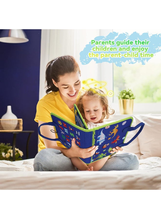 The Quit Book Interactive – The perfect gift that combines fun and learning! 🎒 In the Montessori style 💡 (play and learn together) / Suitable for children aged 1-6 years. Stylish case design, perfect for travel and outings, easy to carry anywhere. - Image 5
