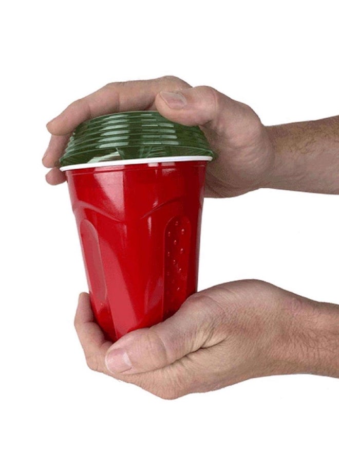 Billy-Bob - 2-Piece Re-Usable Messy Sticky Round Funnel Lid Fly Trap Set Green 16.51 x 3.2 x 12 cm 41050 - Image 1