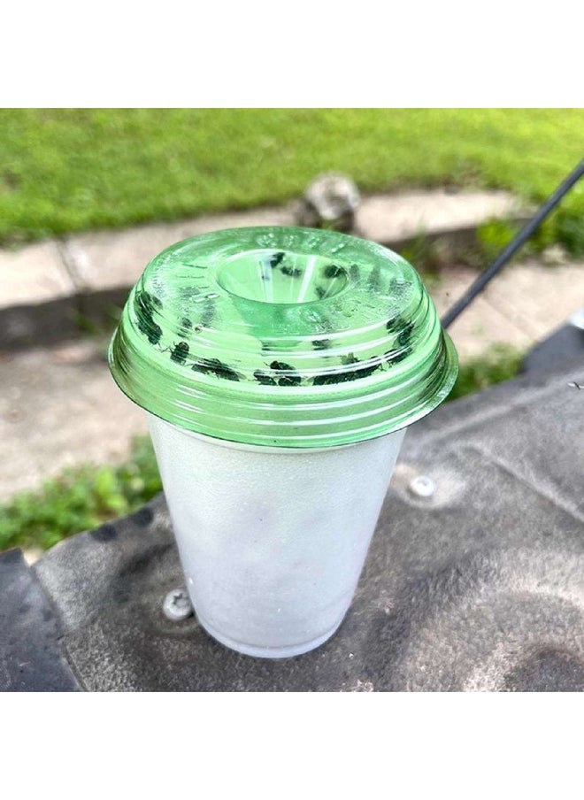 Billy-Bob - 2-Piece Re-Usable Messy Sticky Round Funnel Lid Fly Trap Set Green 16.51 x 3.2 x 12 cm 41050 - Image 1