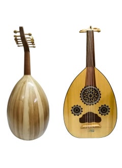 Al-Karz Music Educational Wooden Oud with Bag and 2 Picks  - Image 2