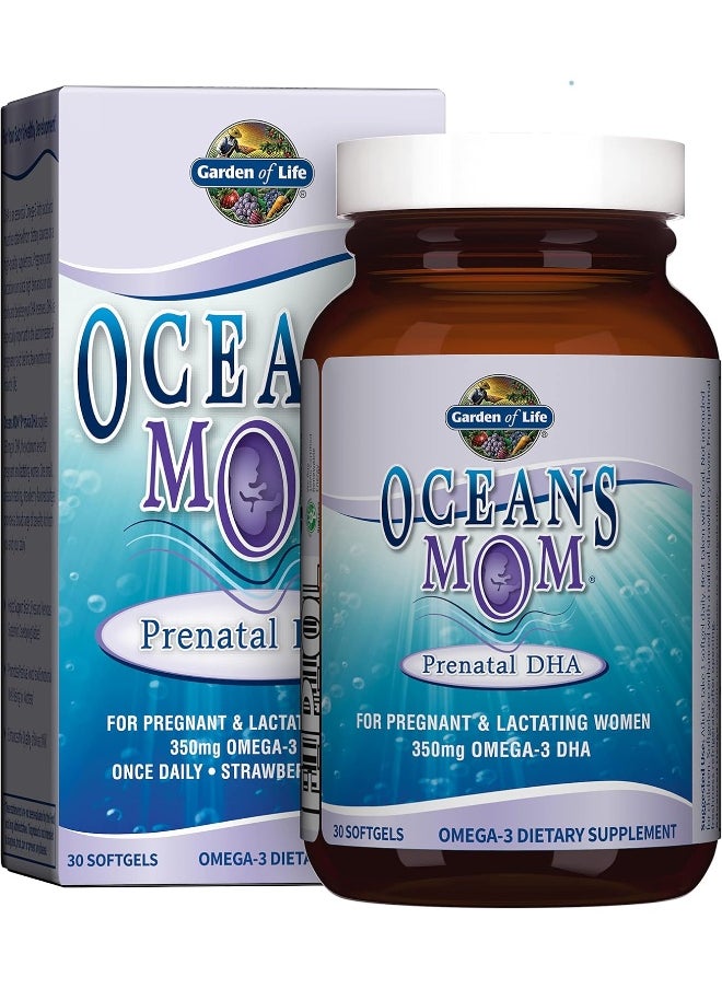Garden of Life - O3, Oceans Mom, Prenatal Dha 30 Caps - Image 1