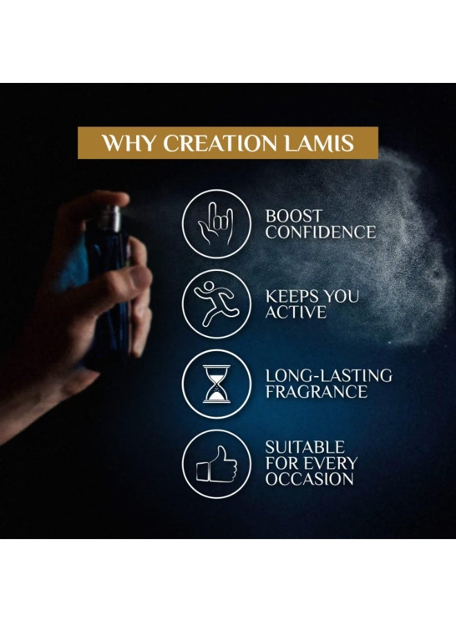 كرياشن لاميس أزور ميست للرجال - أو دو تواليت، 100 مل - Image 5