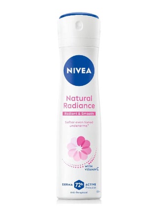 Natural Radiant And Smooth With Vitamin C Collagen Booster 72H Antiperspirant For Women Spray