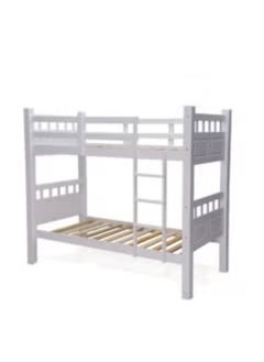 BEST Wooden Bunk Bed Double Decker Bunker Bed, Made Solid Wood Heavy Duty Bunk Bed With Medical Mattress