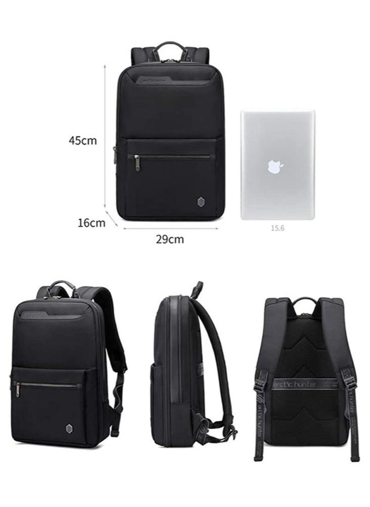 ARCTIC HUNTER Business Travel Laptop Backpack, Waterproof Professional Expandable Bag for Men  - Image 3