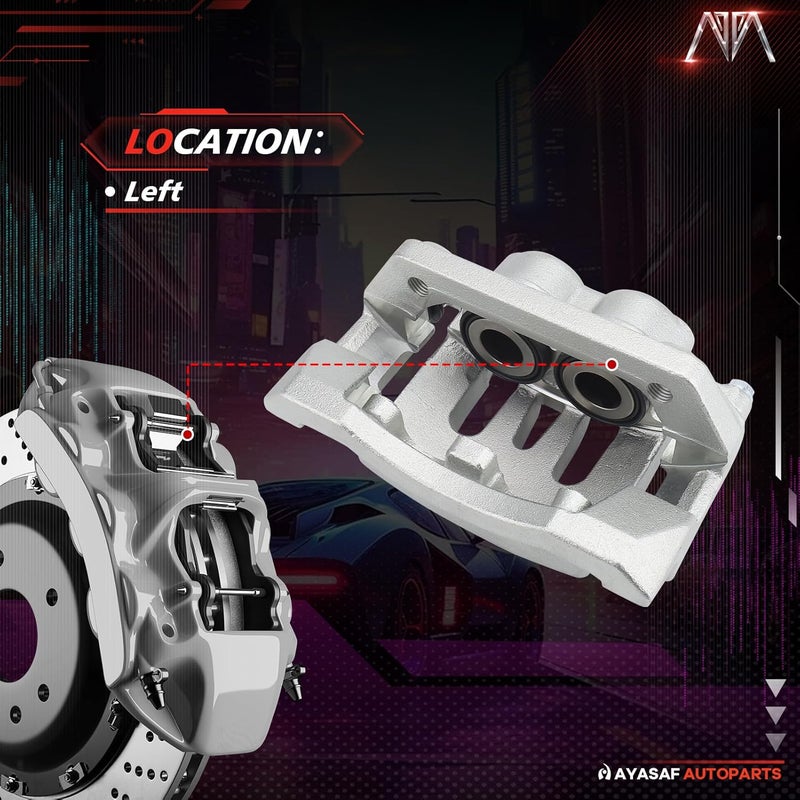 MAYASAF 18B5077 Rear Left Brake Caliper Assembly for Ford F-250 and F-350 Super Duty (2008-2012) - Image 3